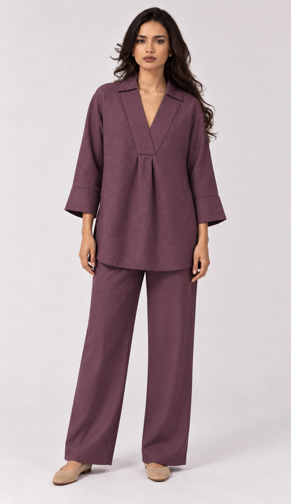 Off Duty Set - Plum