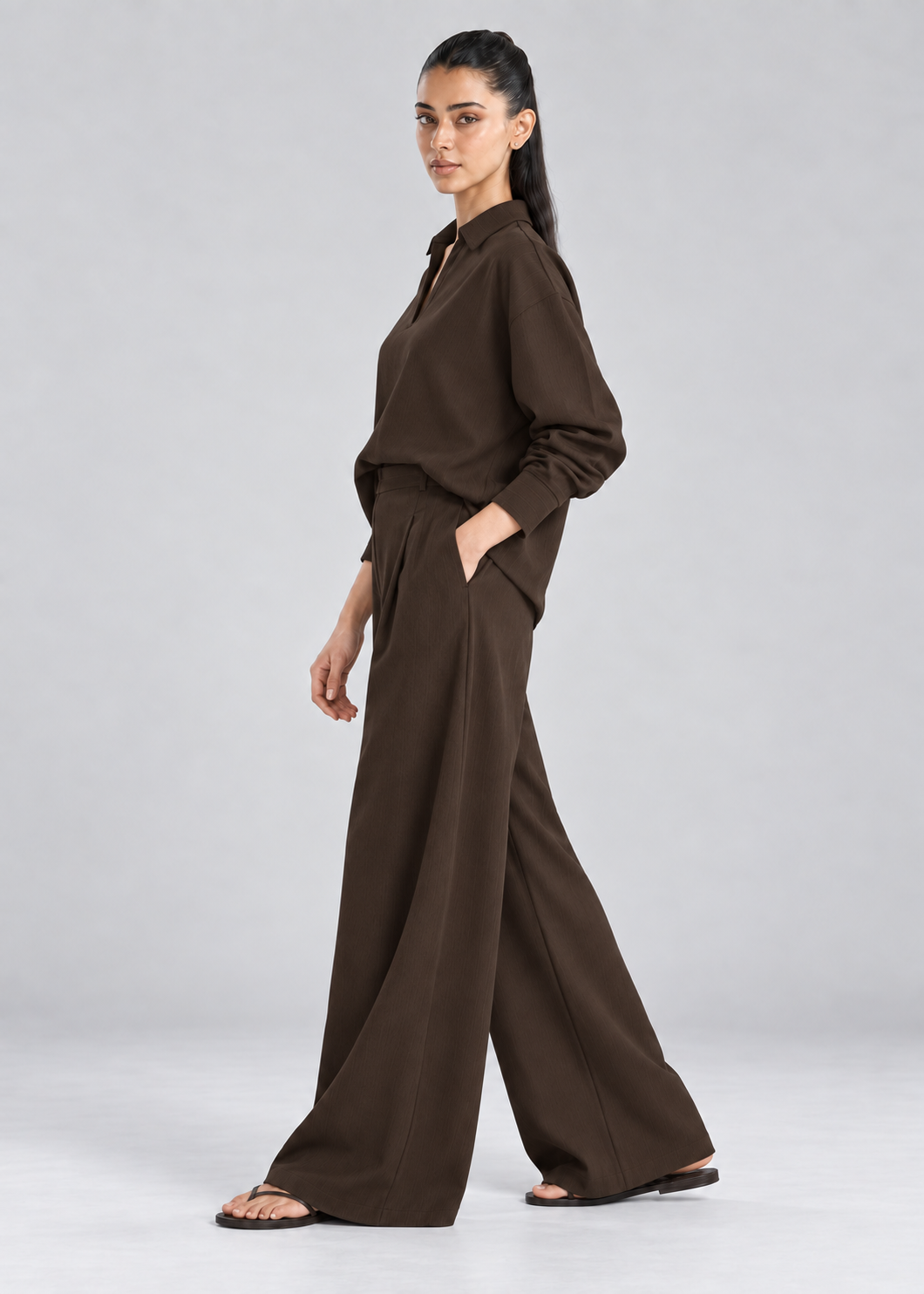 Quiet Set - Chocolate Brown