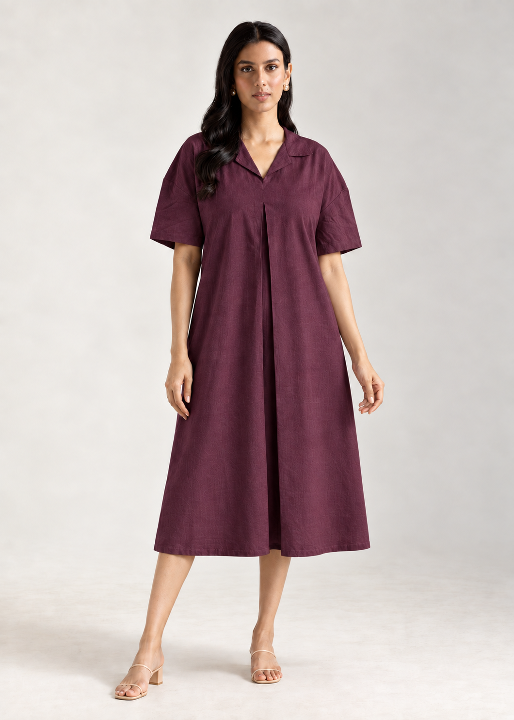 Sunday Lyocell Dress - Plum