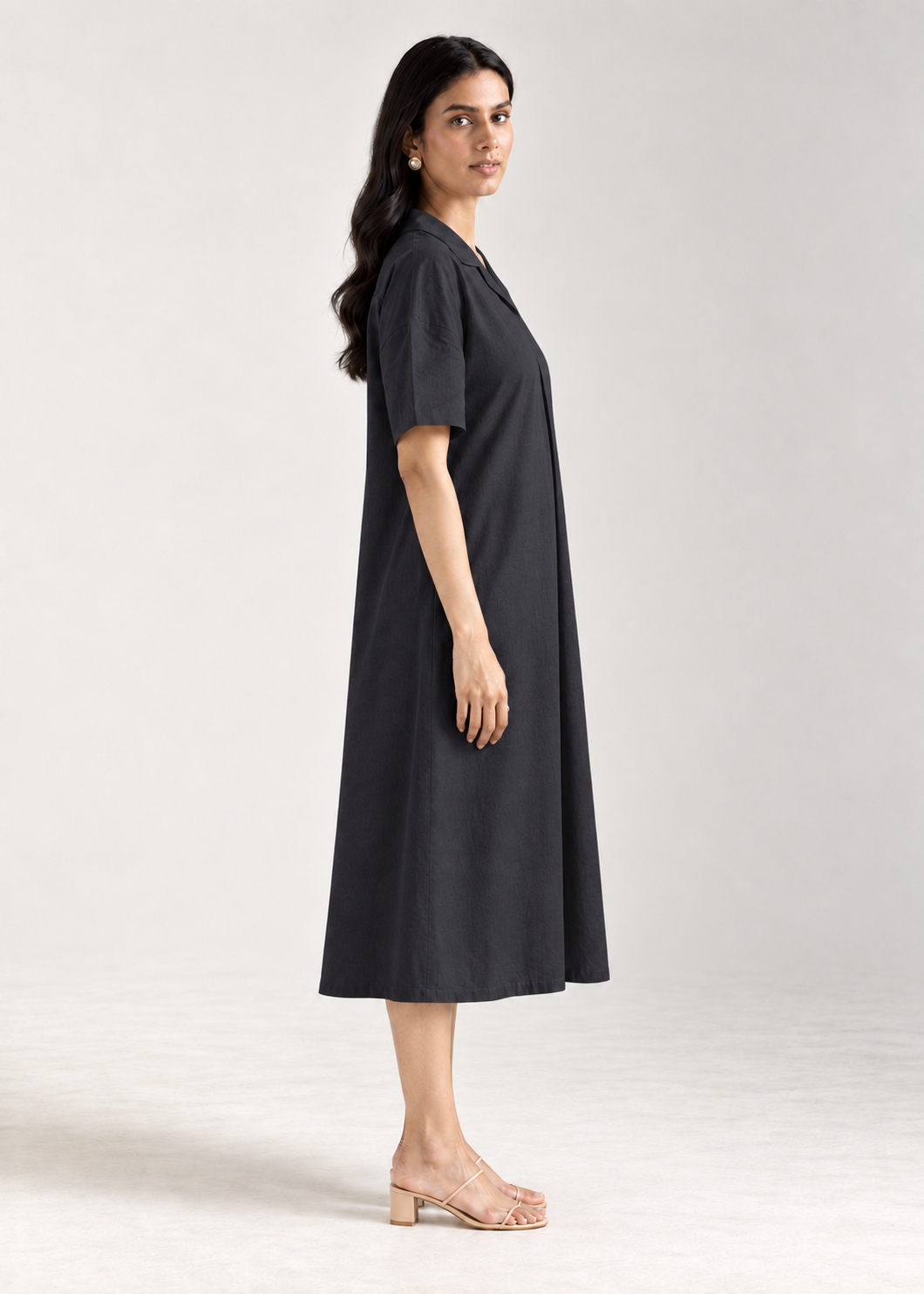 Sunday Lyocell Dress - Charcoal