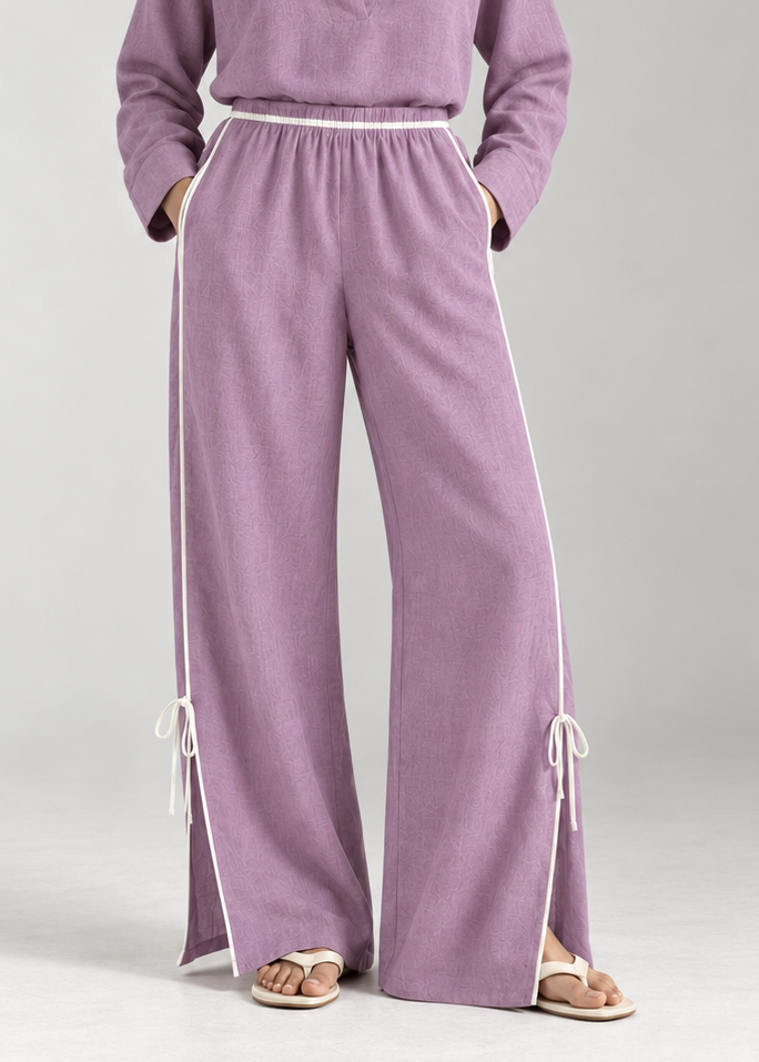 Golden Hour Pants - Dusty Lilac