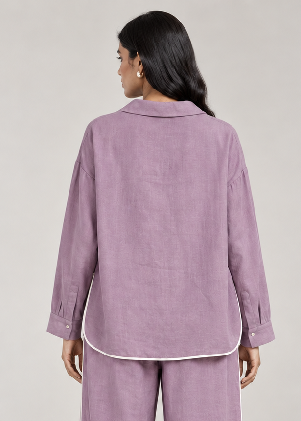Golden Hour Top - Dusty Lilac