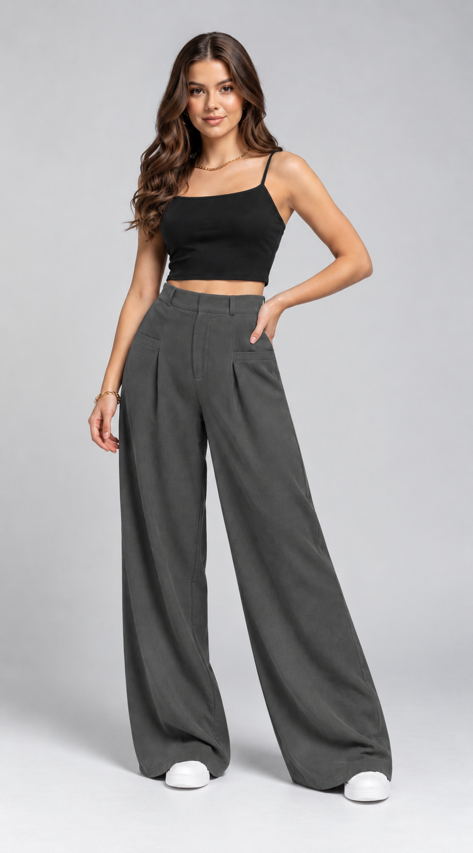 Nine to Nine Pants grey