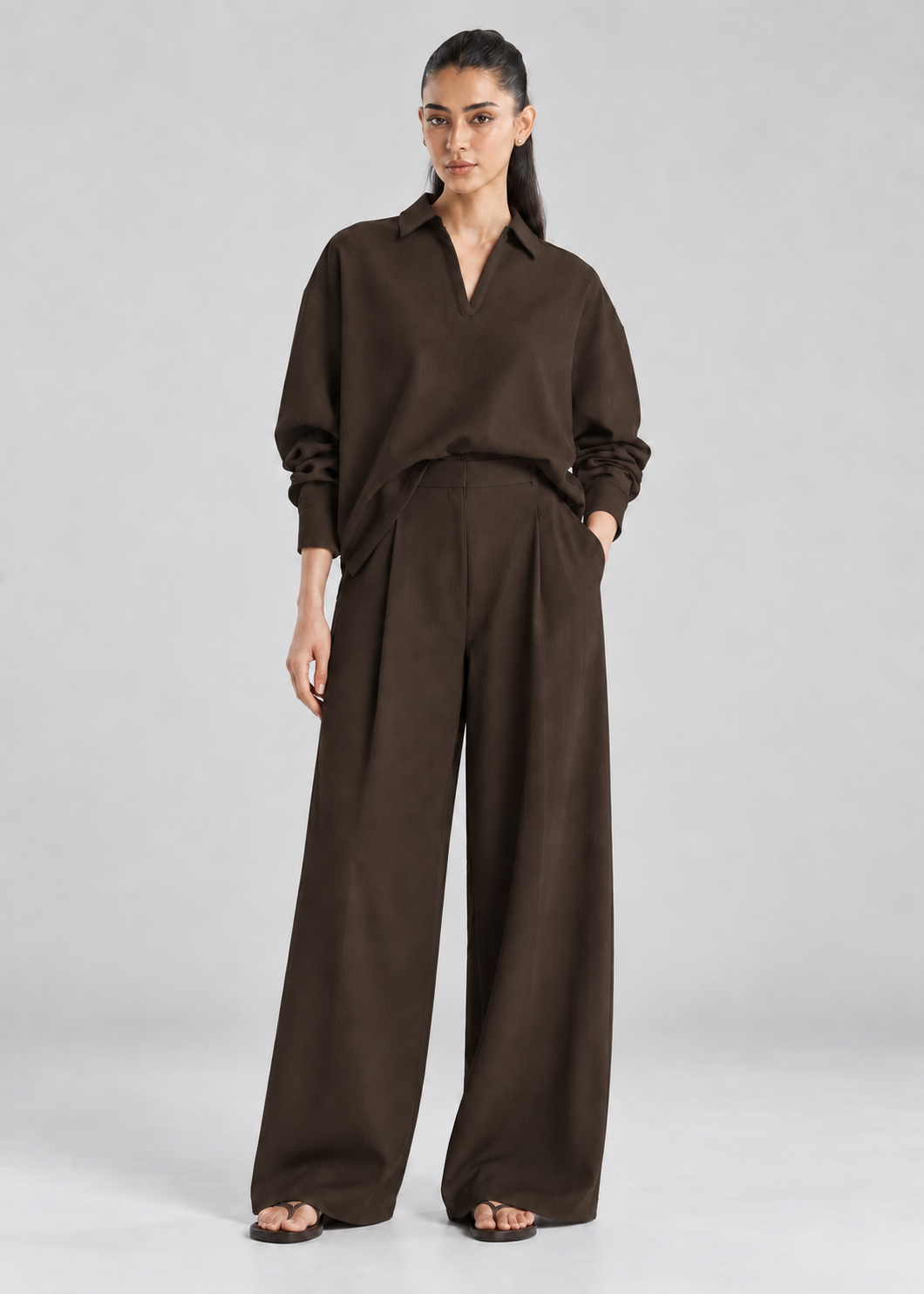 Quiet Set - Chocolate Brown