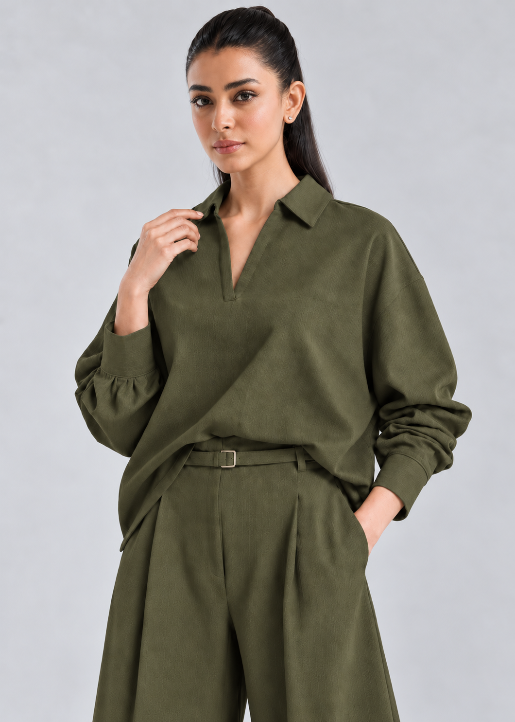 Quiet Top - Olive