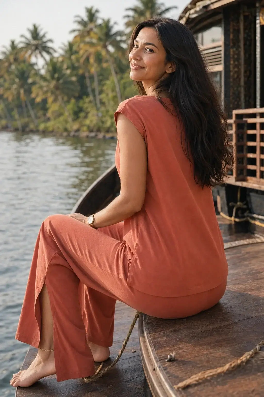 Ease Lounge Set - Coral