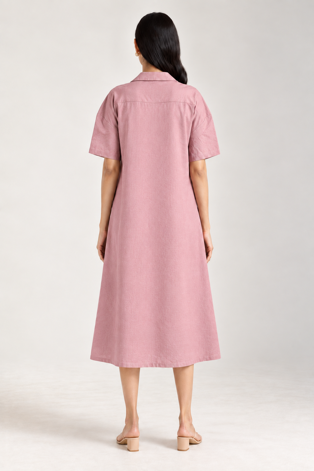 Sunday Lyocell Dress - Dusty Rose