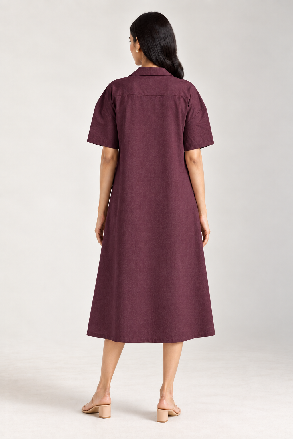 Sunday Lyocell Dress - Plum