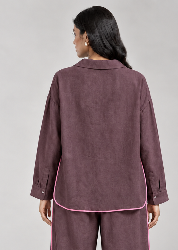 Golden Hour Top - Plum