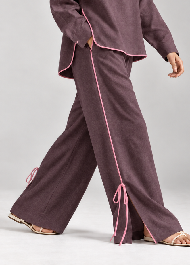 Golden Hour Pants - Plum