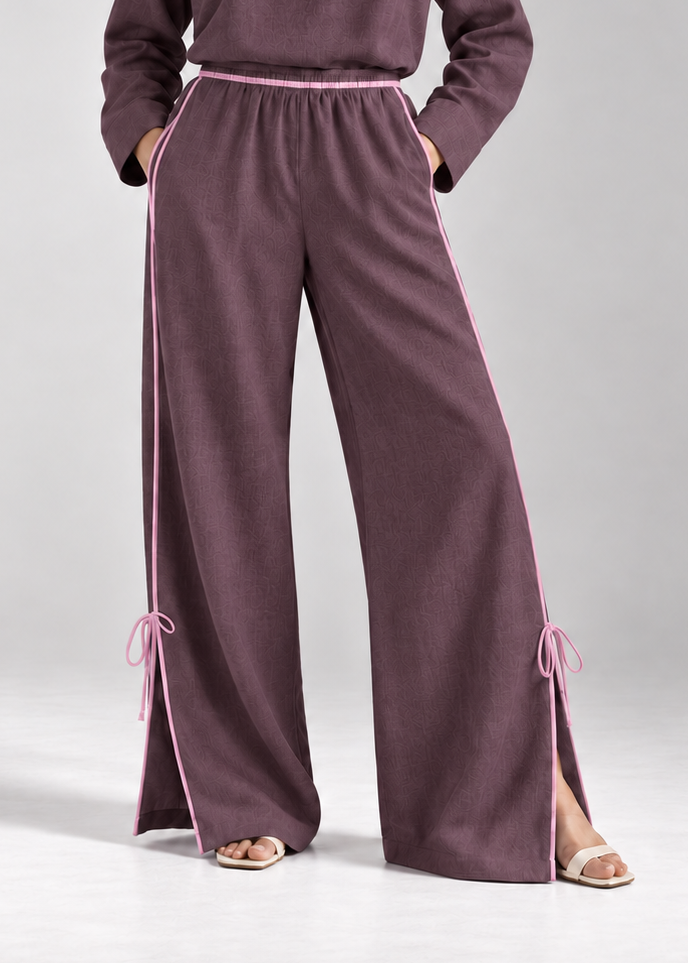 Golden Hour Pants - Plum