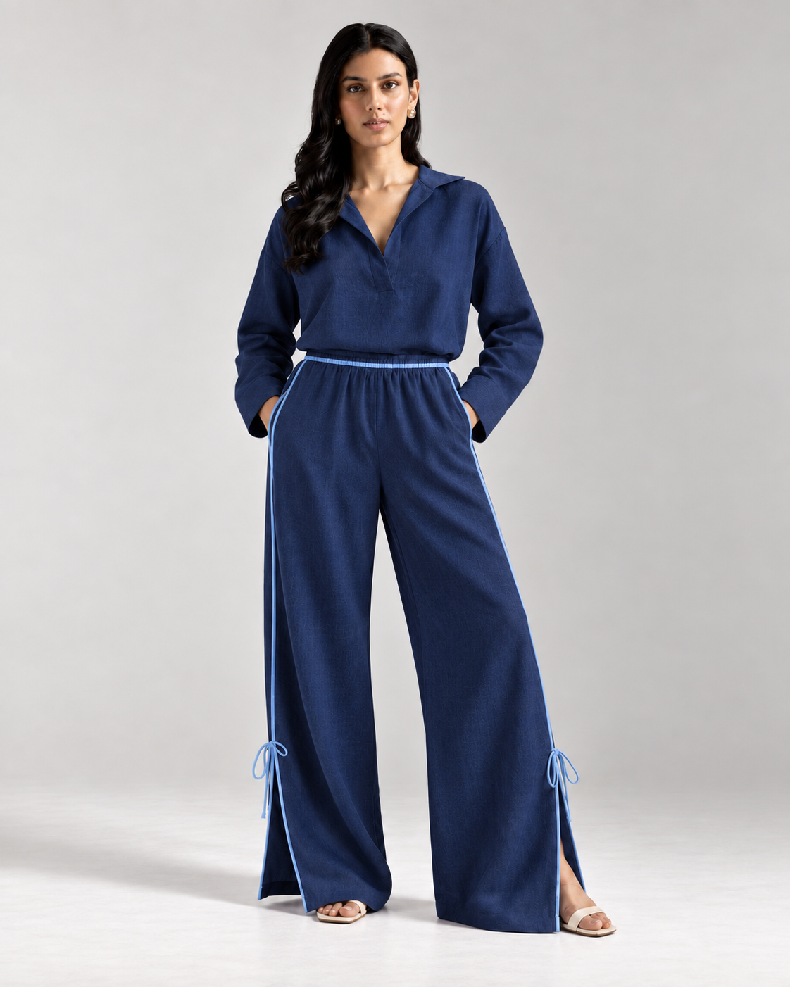 Golden Hour Set - Navy front view